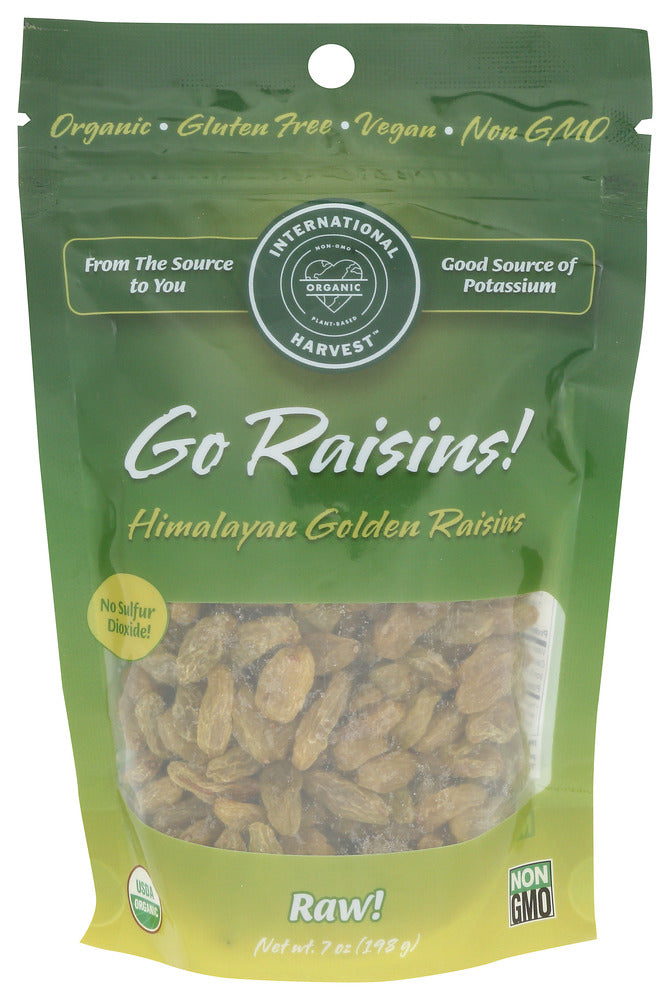 International Harvest Golden Organic Raisins