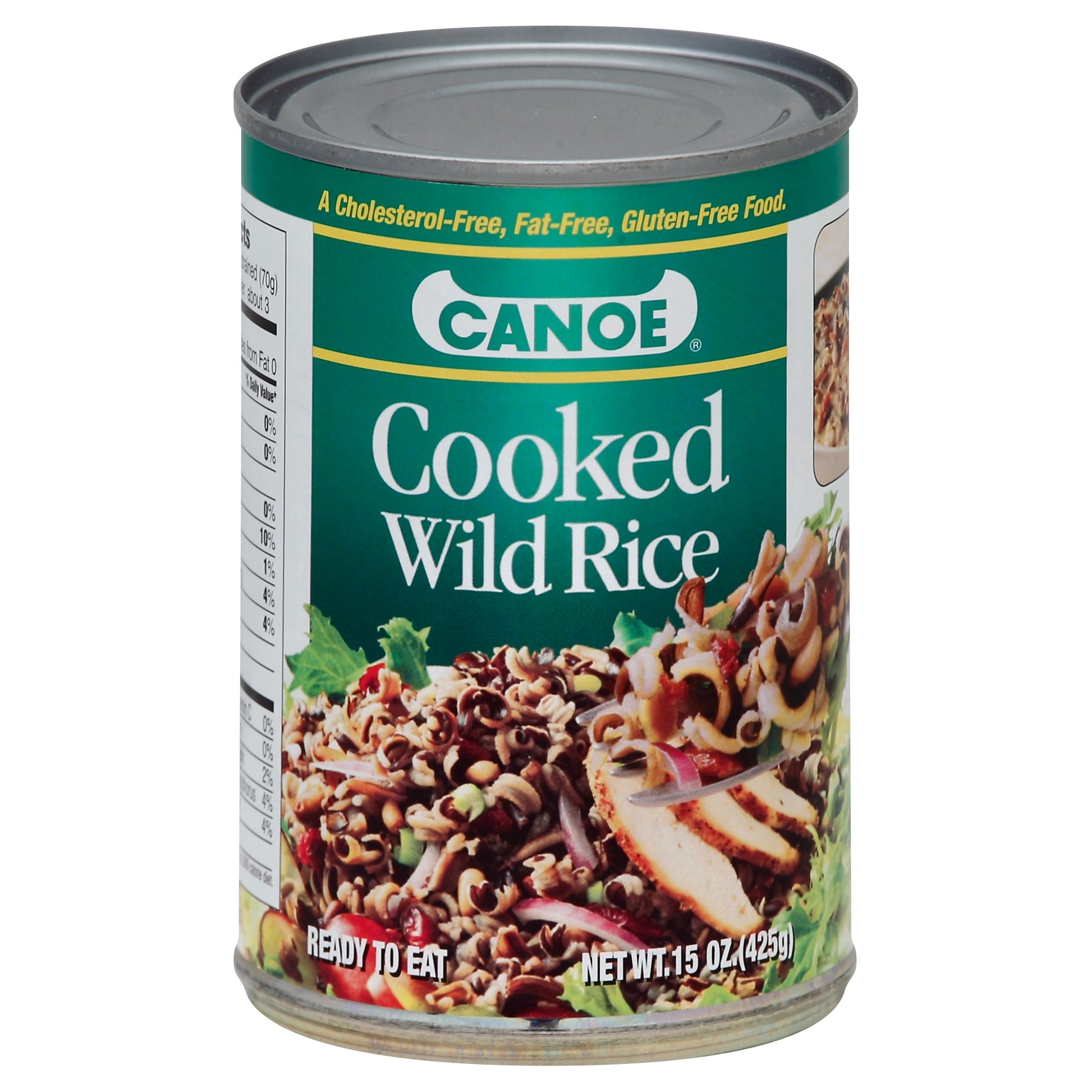 Canoe Rice Wild Precooked Tin 15 Oz (Pack Of 12)