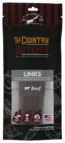 The Country Butcher Dog Chew Beef Blend Link