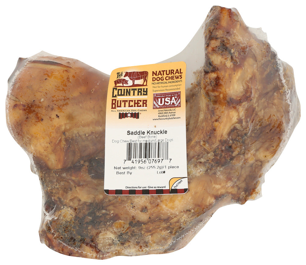 The Country Butcher Dog Treat Saddle Knuckle