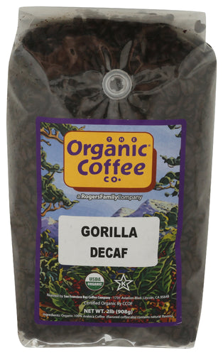 Organic Coffee Co Coffee Gorilla Decaf Org