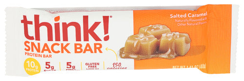 THINK! (Pack of 30) Think! Protein Bar Salted Caramel 1.41 Oz