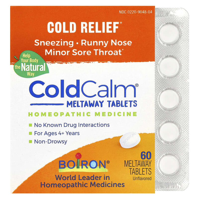 Boiron Coldcalm Homeopathic Medicine Tablets for Cough Th