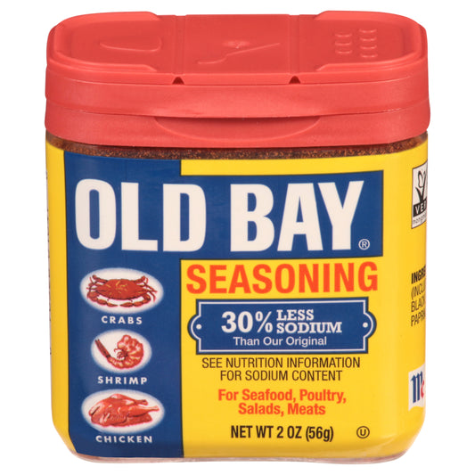 Old Bay Seasoning 30 Porcent Less Seed 2 oz (Pack Of 12)