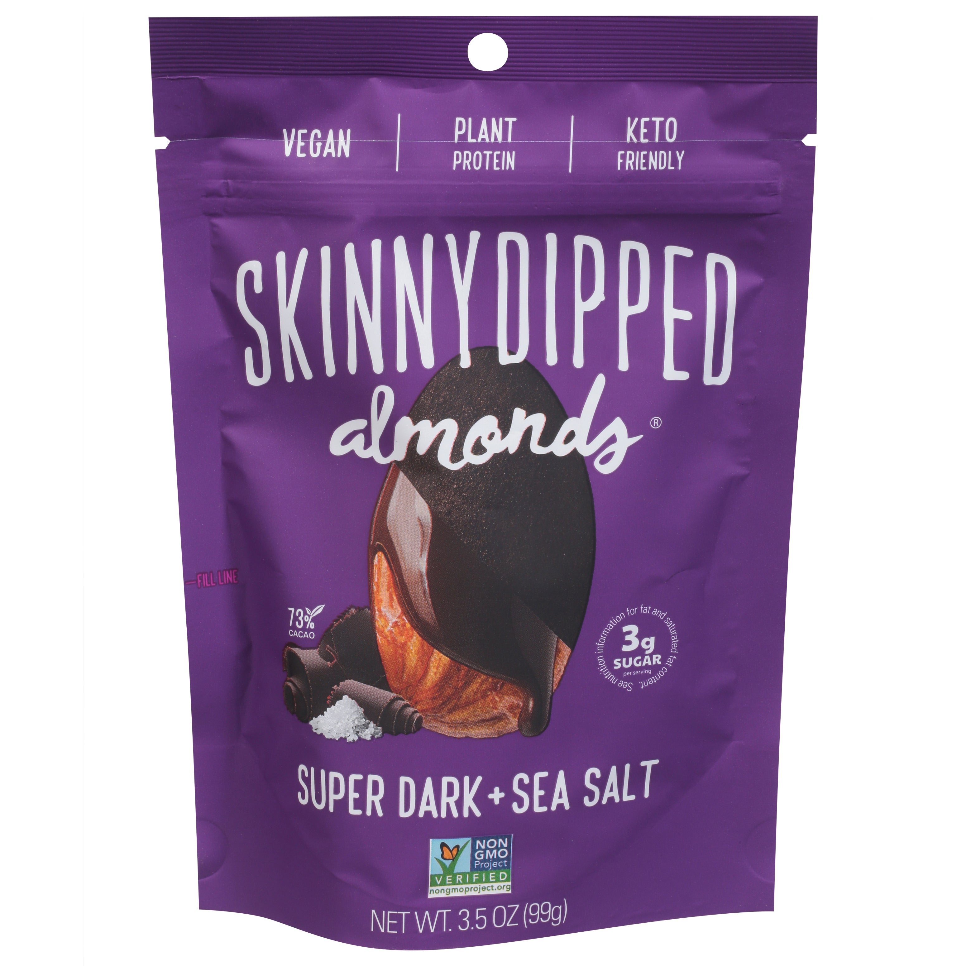 Skinnydipped Almond Super Dark Sea Salt