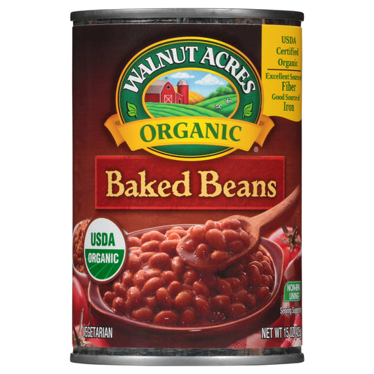 Walnut Acres Bean Baked Organic 15 Oz (Pack Of 12)