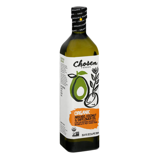 Chosen Foods Oil Chosen Blend 750 Ml (Pack Of 4)