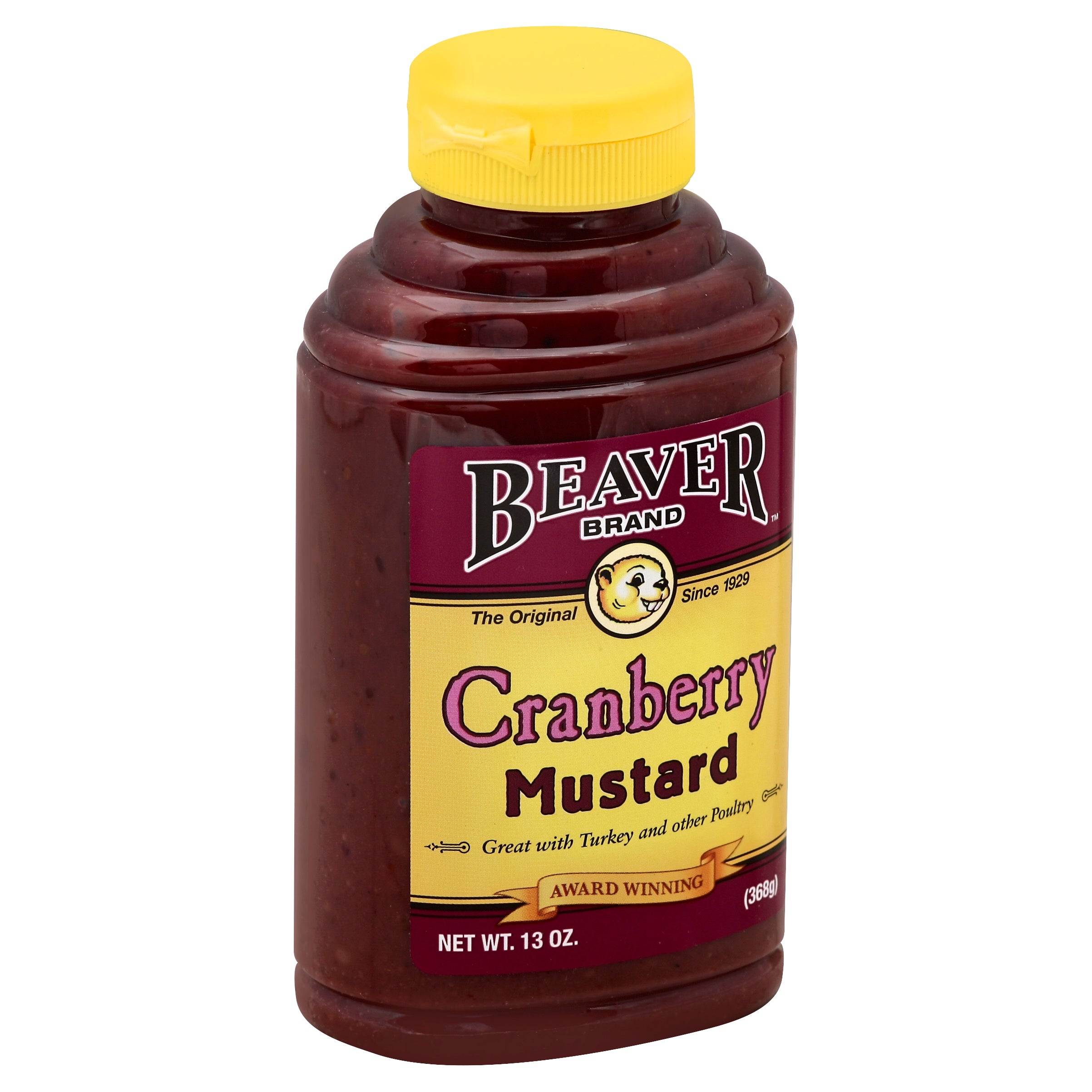 Beaver Mustard Squeeze Cranberry