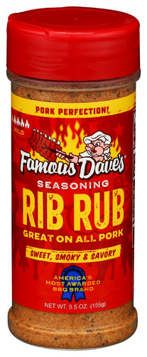 Famous Dave's Seasoning Rub for Ribs Spice Blend