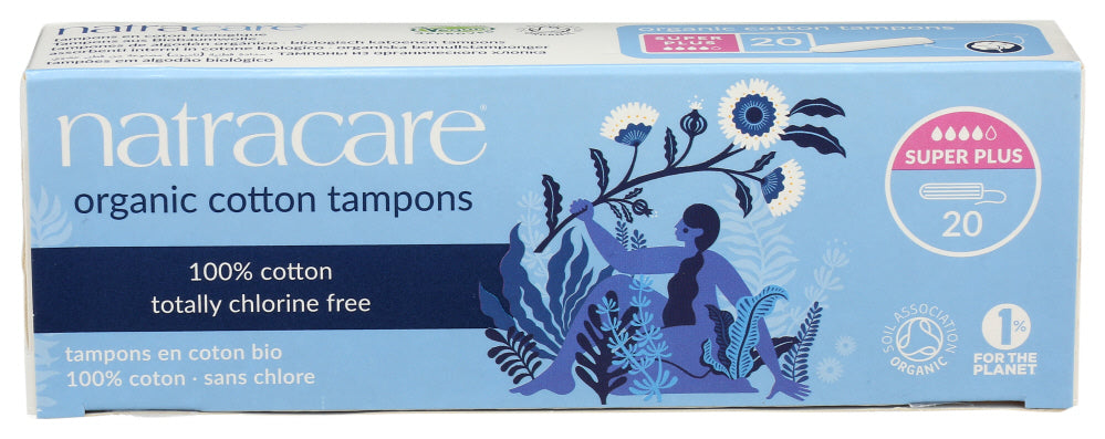 Natracare Tampon Super Plus Non Applicator