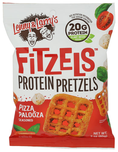 LENNY & LARRYS (Pack of 24) Lenny & Larrys Pretzel Pizza Palooza Snack Bars 3 Oz