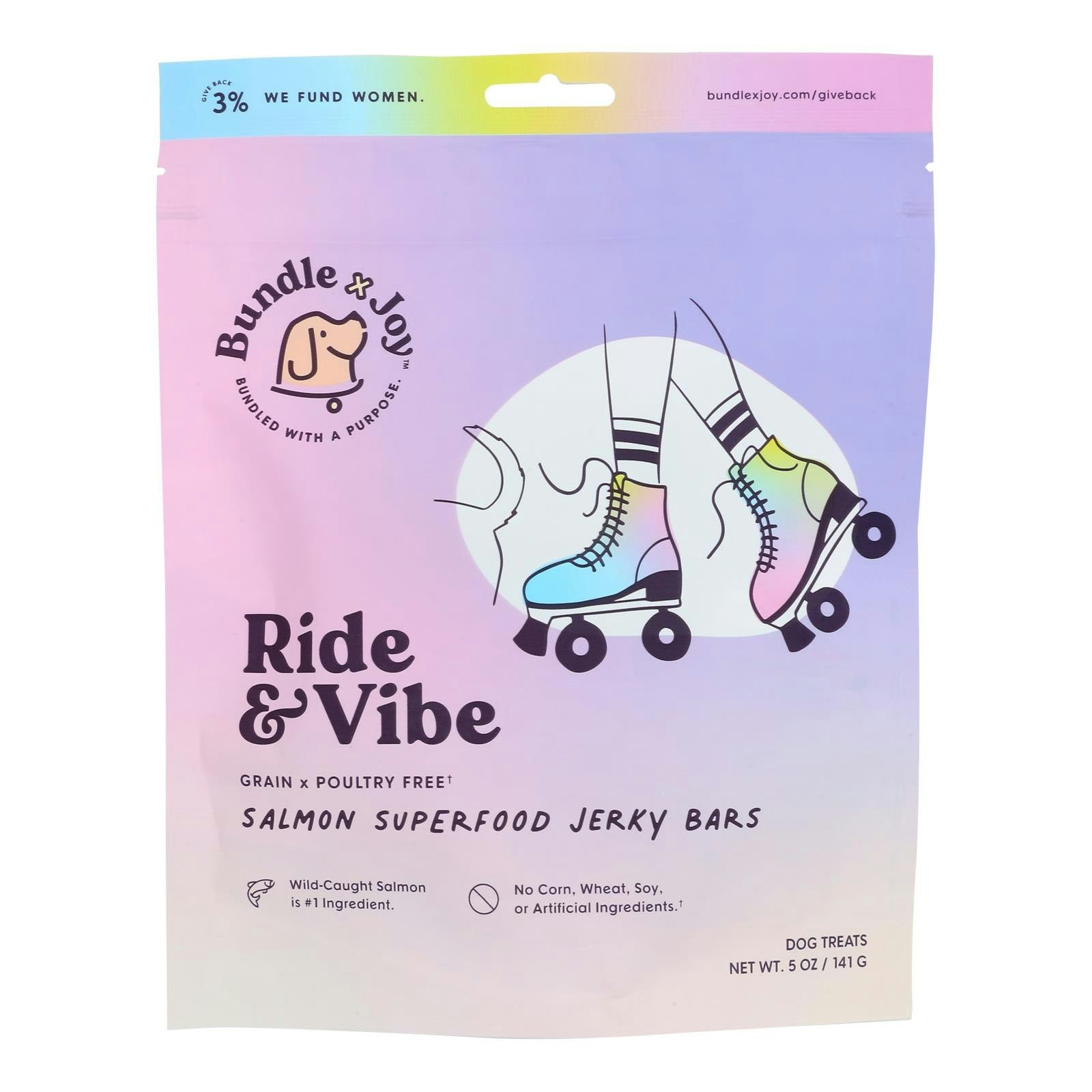 Bundle X Joy Bars Salmon Jerky Superfood 5 Oz Pack of 6