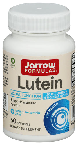 JARROW FORMULAS (Pack Of 4) Jarrow Formulas Vitamin Lutein 60 Sg