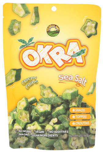 Terraland Chips Okra Sea Salt