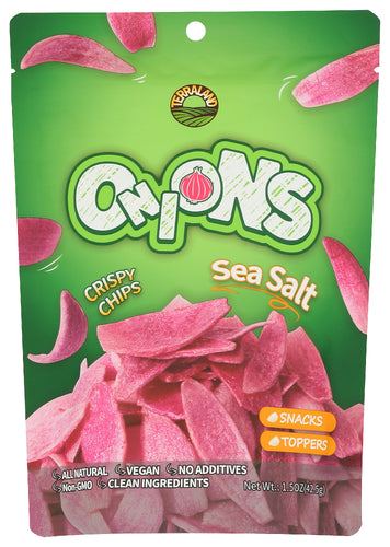 Terraland Chips Onion Sea Salt