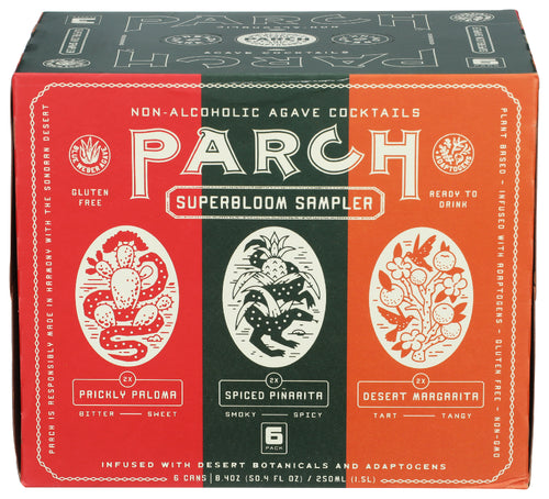 Parch Non-Alcoholic Mocktail Superblum Variety 6 Pack