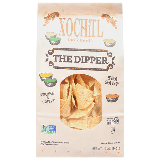 Xochitl Chips Dipping Salted 12 oz (Pack Of 10)
