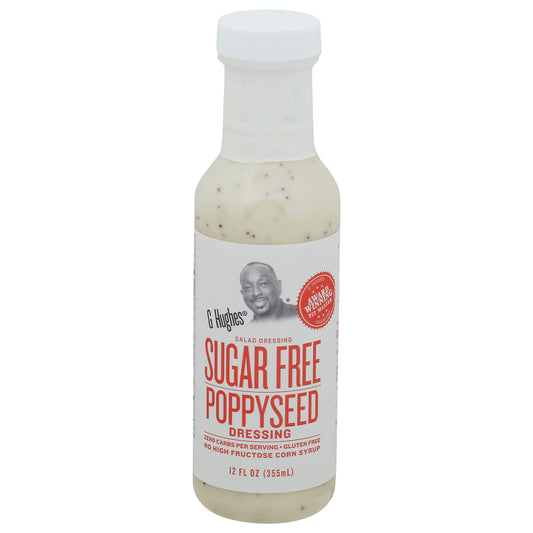 G Hughes Dressing Sugar Free Poppyseed 12 fl oz (Pack of 6)