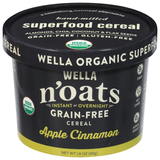 Wella Cereal Hot Apple Cinnamon Grain Free 1.6 oz (Pack of 8)