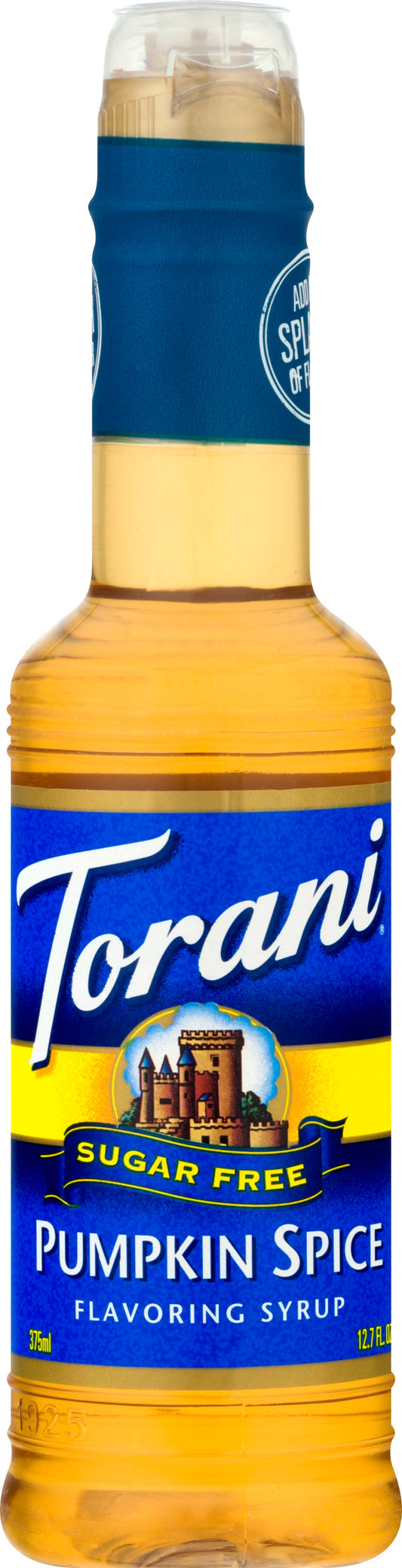 Torani Flavoring Syrup Sugar Free Pumpkin Pie - 12.7 Fl. oz (Pack of 4)