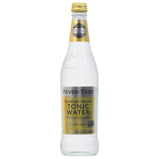 Fever Tree Soda Tonic Water Indian 16.9 Fo Pack of 8