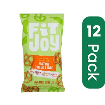 Fitjoy - Pretzel Twist Grain Free Hatch Lime 4.5 oz (Pack of 12)