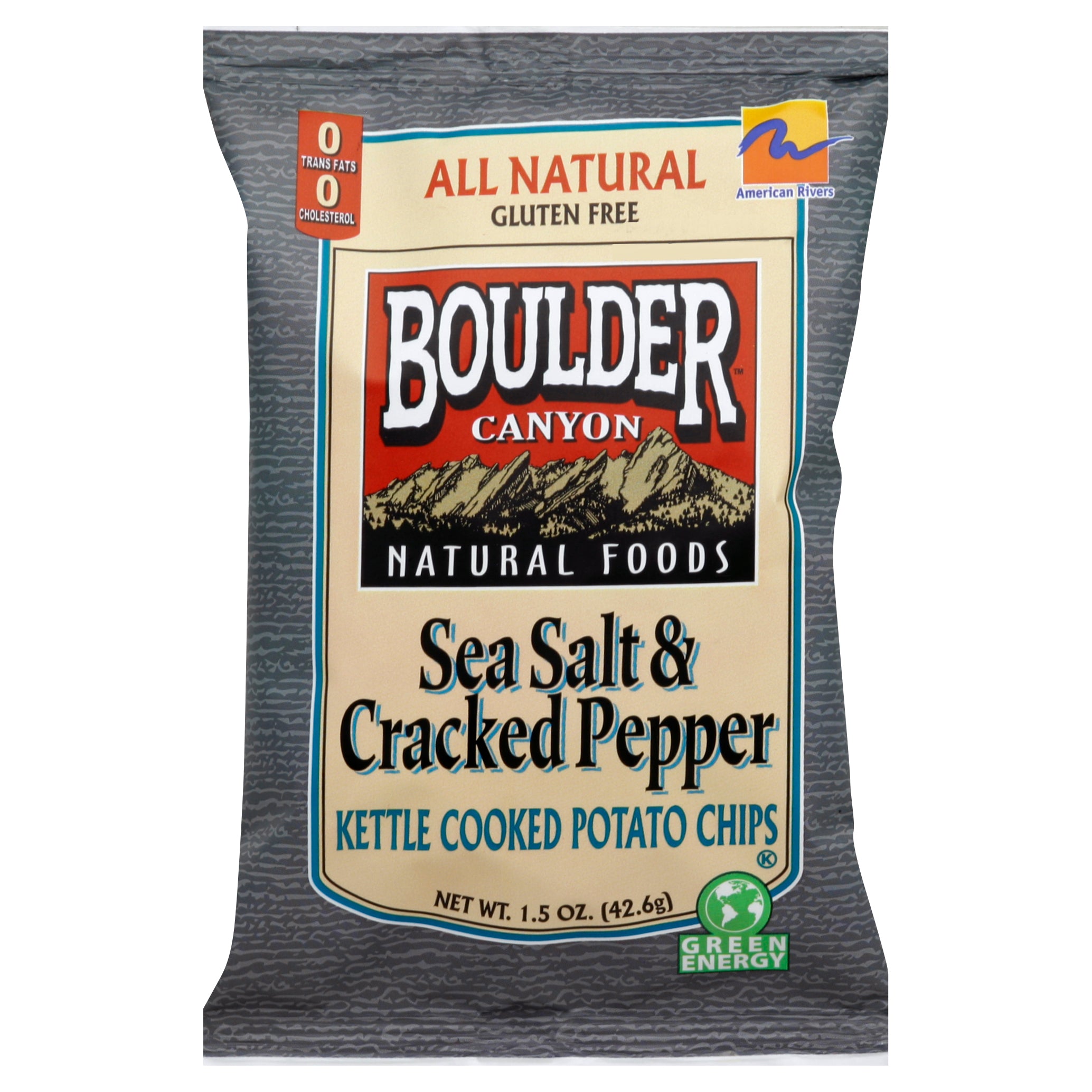 Boulder Canyon Chip Kettle Sea Salt Cracked Pepper