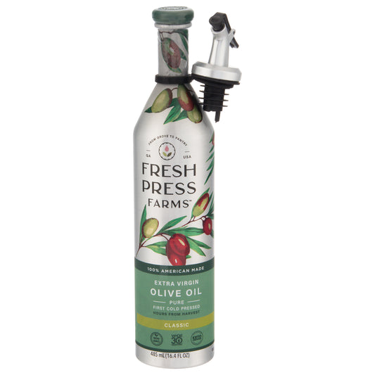 Fresh Press Farms Olive Oil Extra Virgin Classic 485 Ml (Pack Of 6)