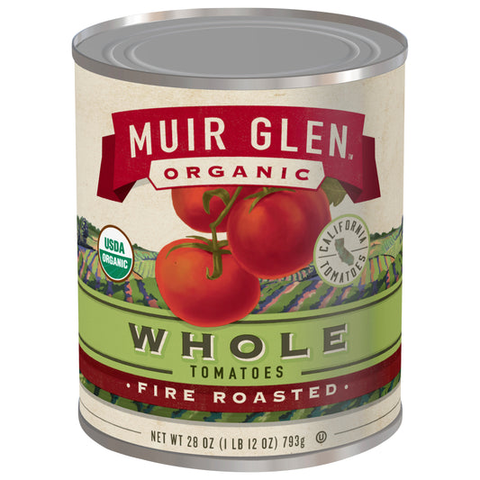 Muir Glen Tomato Roasted Whole 28 oz (Pack Of 12)