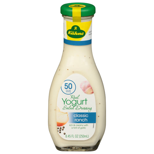 Kuhne Dressing Ranch Yogurt 8.45 oz (Pack Of 8)