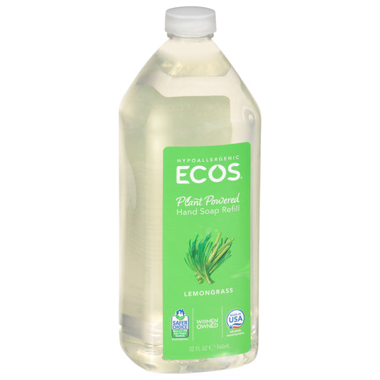 Ecos Hand Soap Lemongrass Refill 32 Oz (Pack Of 6)