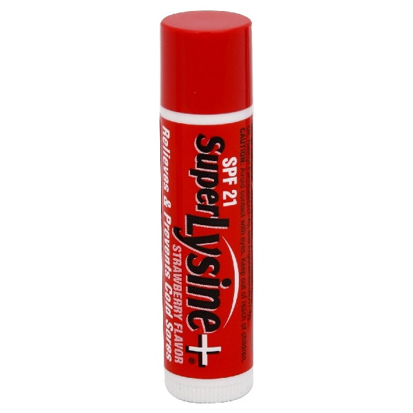 Quantum Cold Stick Super Lysine+ Strawberry 0.25 Oz (Pack Of 18)
