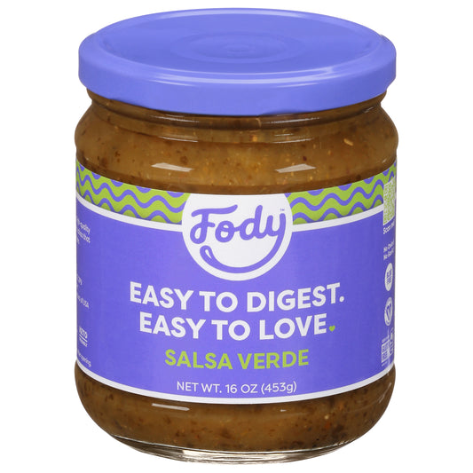 Fody Food Co Salsa Verde 16 Oz (Pack Of 6)