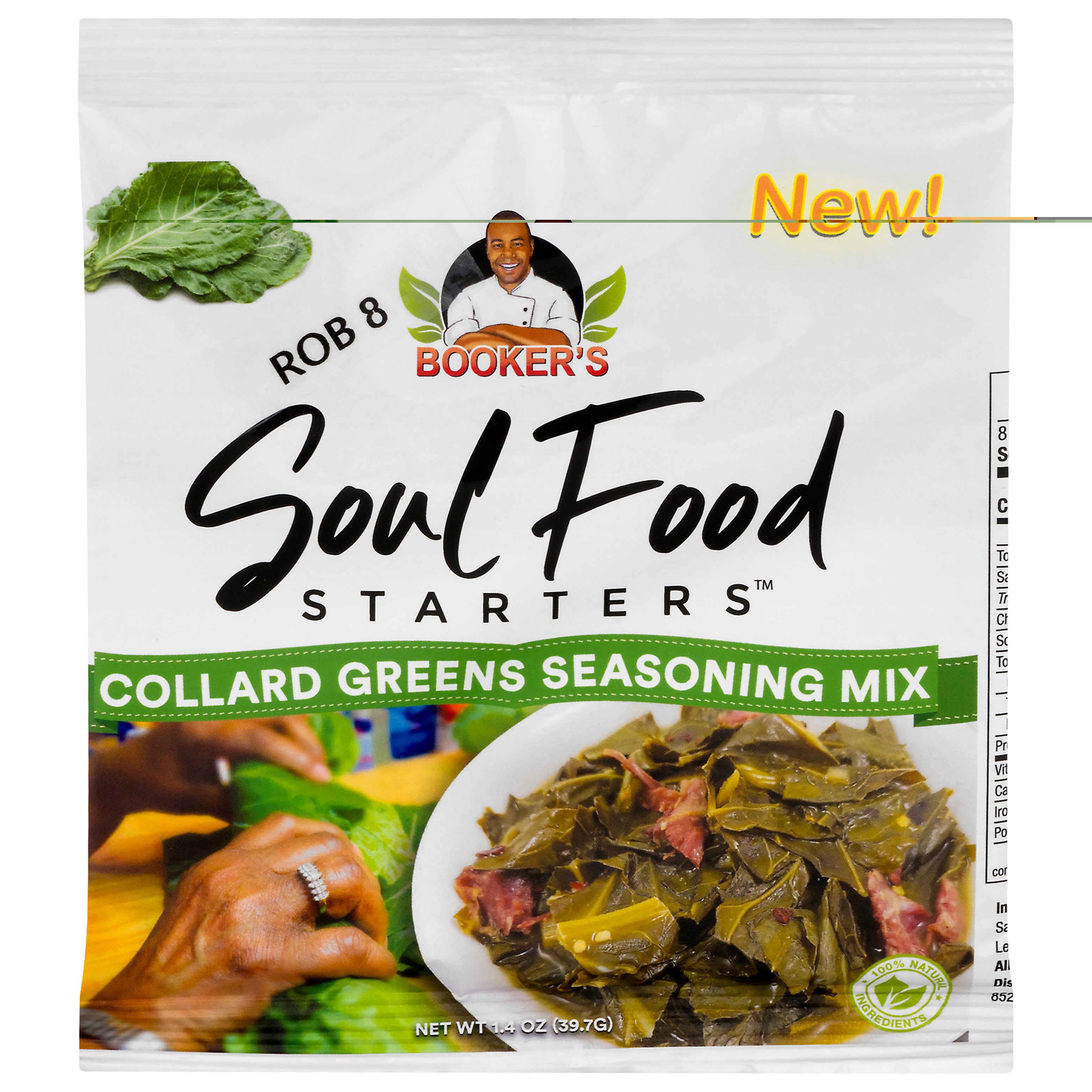 Bookers Soul Food Starter Collard Green Seas