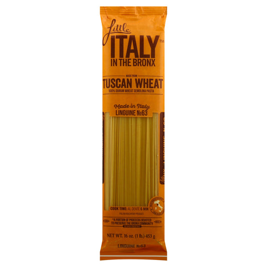 Little Italy In The Bronx Pasta Linguine No63 16 Oz Pack of 12