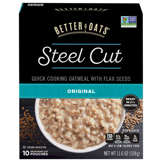 Better Oats Oats Steel Classic 11.6 Oz Pack of 6