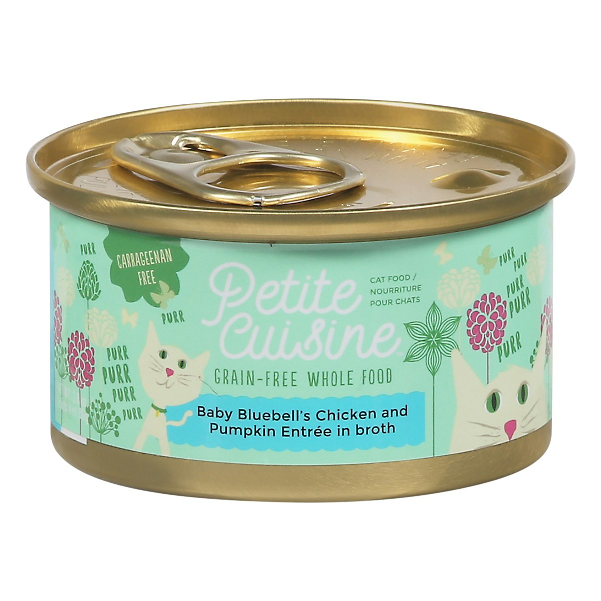 Petite Cuisine Cat Food Chicken Pumpkin 2.8 Oz Pack of 24