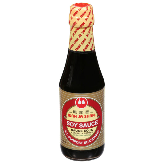 Wanjashan Sauce Soy 10 Oz Pack of 12