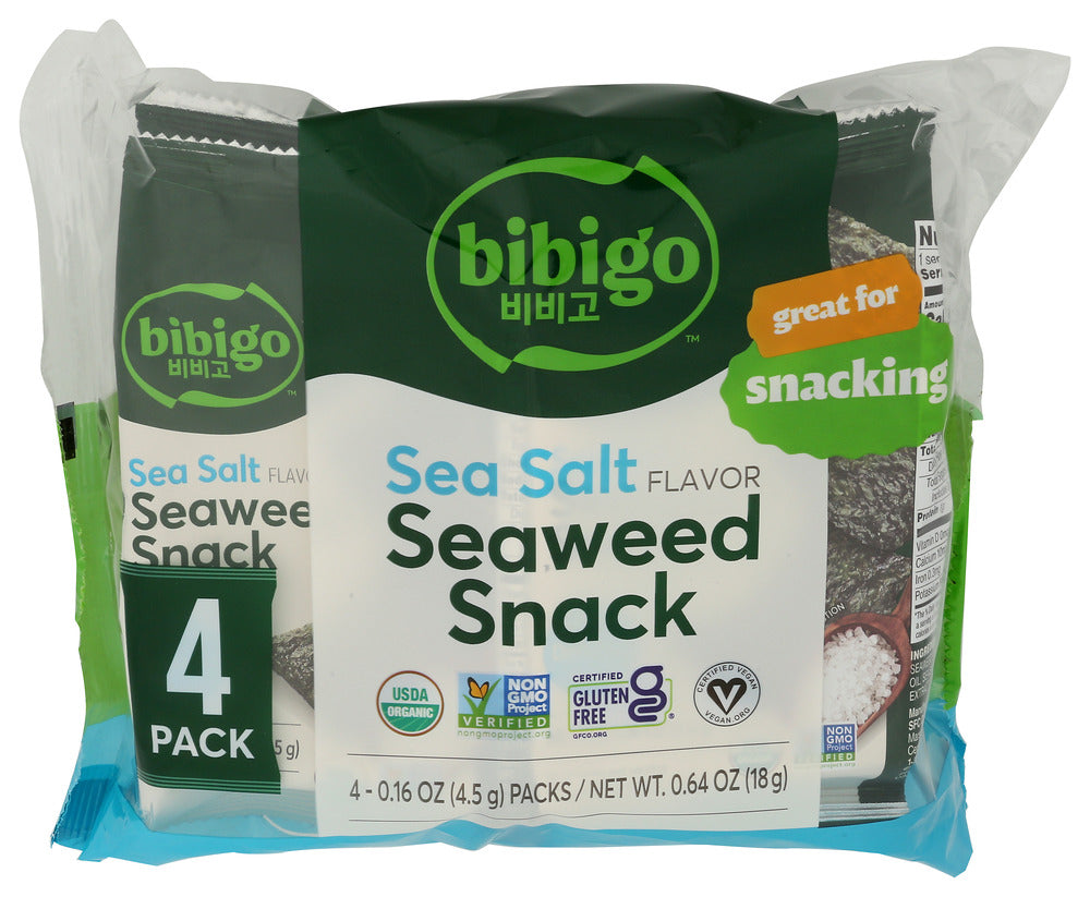 BIBIGO (Pack Of 12) Bibigo Seaweed Sea Salt 0.64 Oz