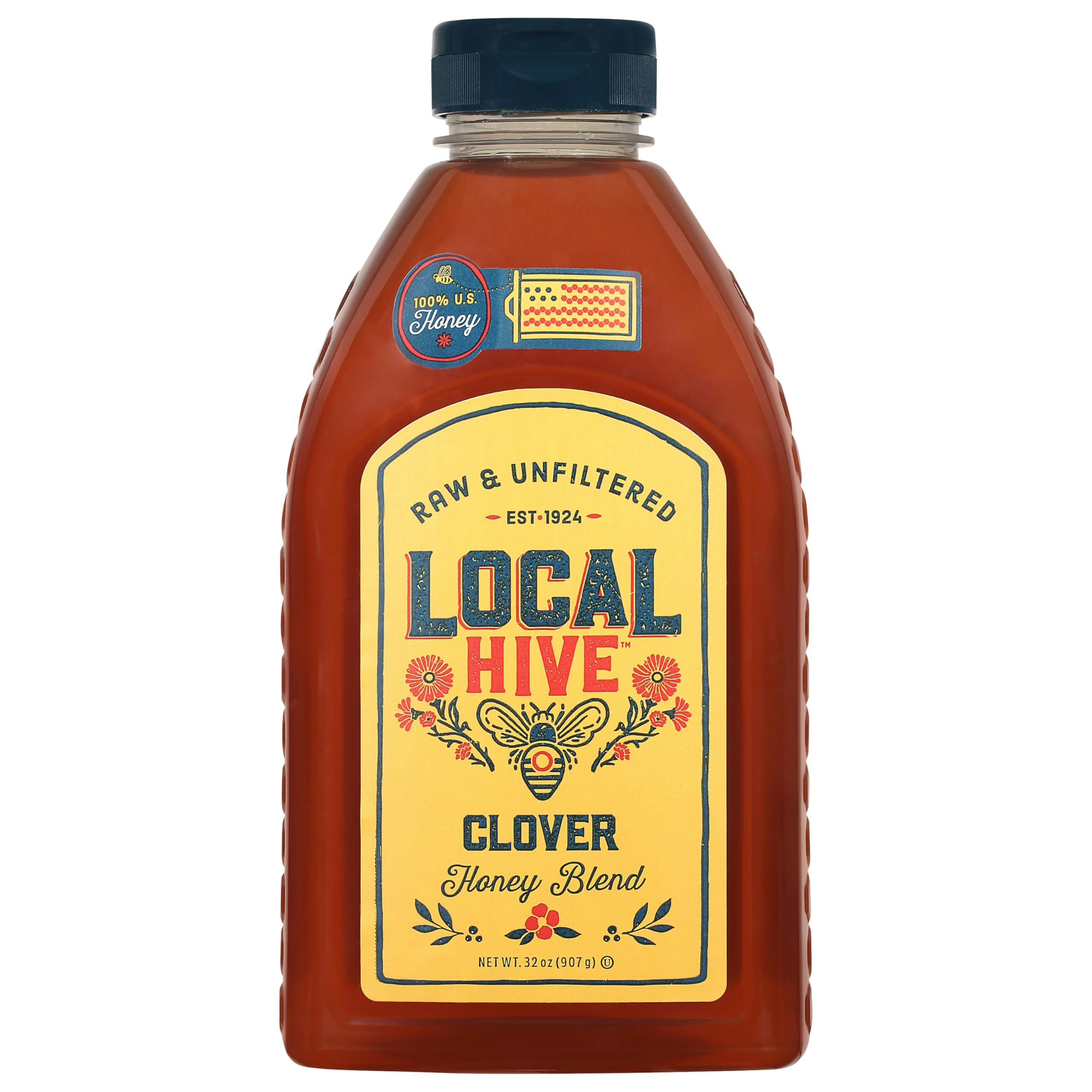 Local Hive Clover Honey Liquid Unfiltered Natural