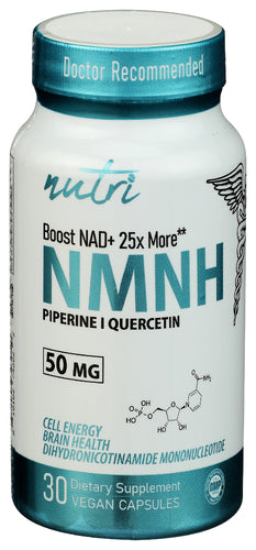 NUTRI (Pack of 3) Nutri Nmnh 50 Mg Capsules 30 Capsules