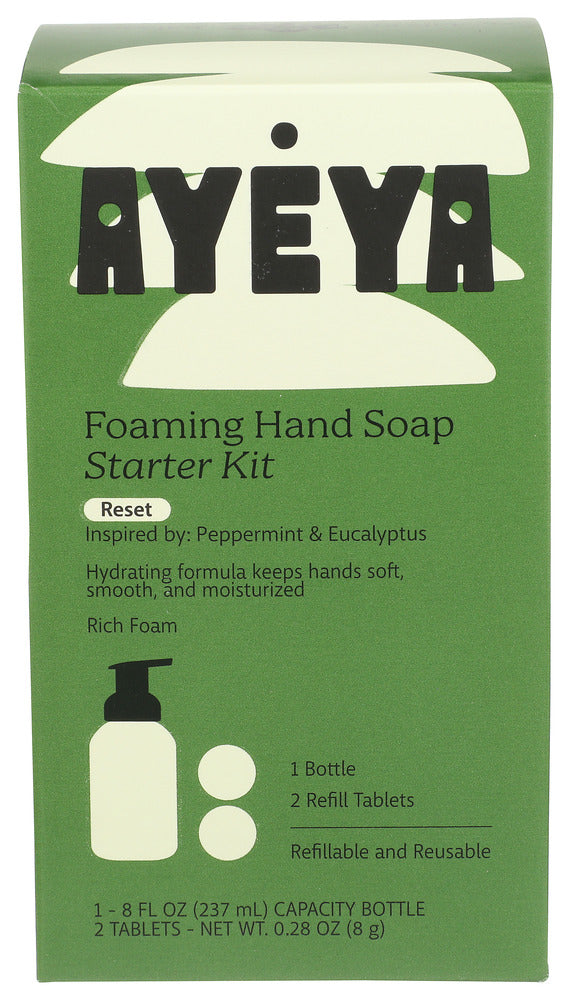 AYEYA (Pack Of 4) Ayeya Soap Hand Foaming Starter Kit Reset 1 Each