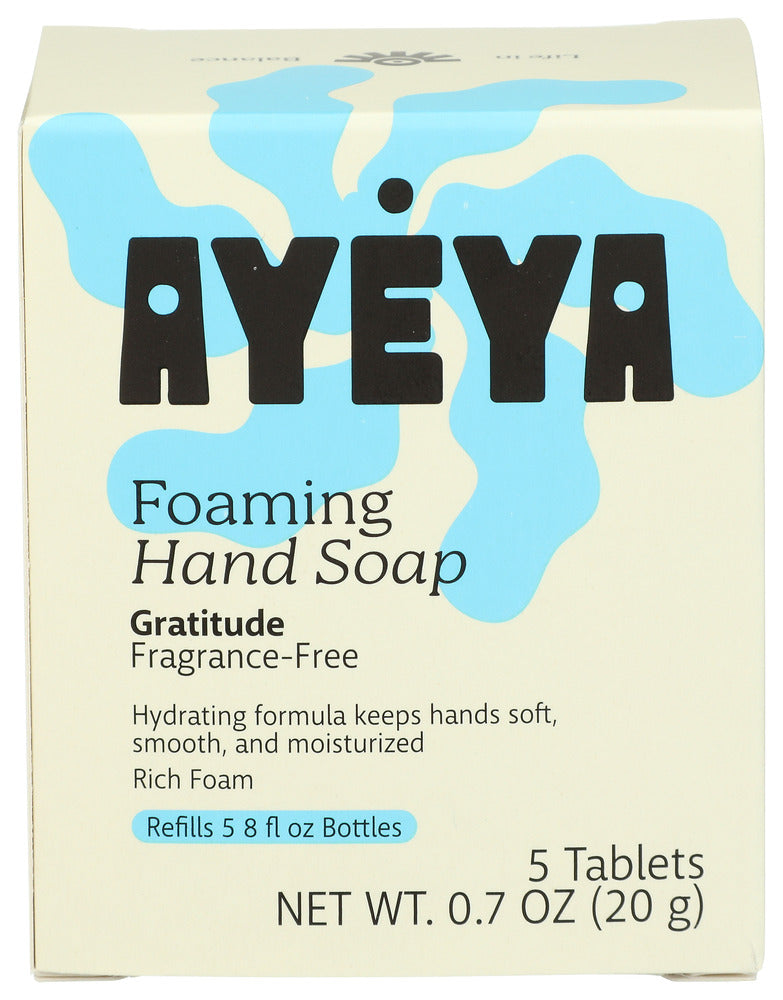 AYEYA (Pack of 6) Ayeya Soap HN FM Refill Gratitude Bath Liquid Soap 5 Tablets