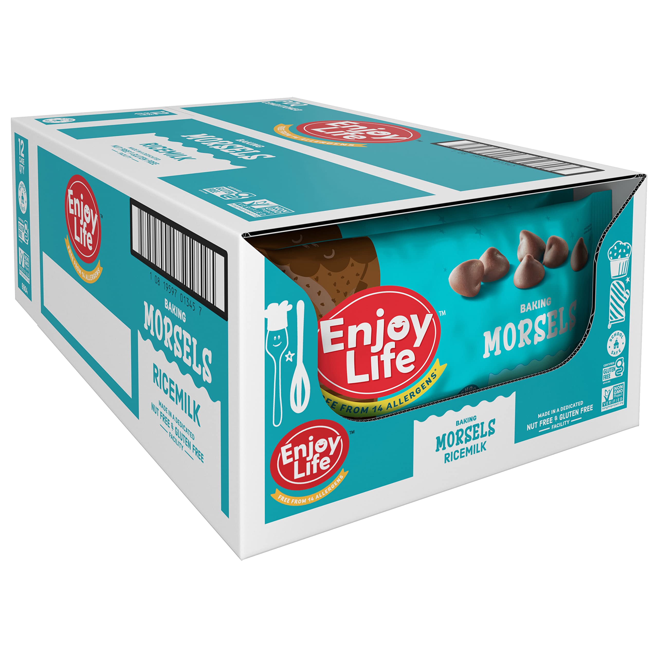 Enjoy Life Chocolate Ricemilk Baking Choc Chips Chunks
