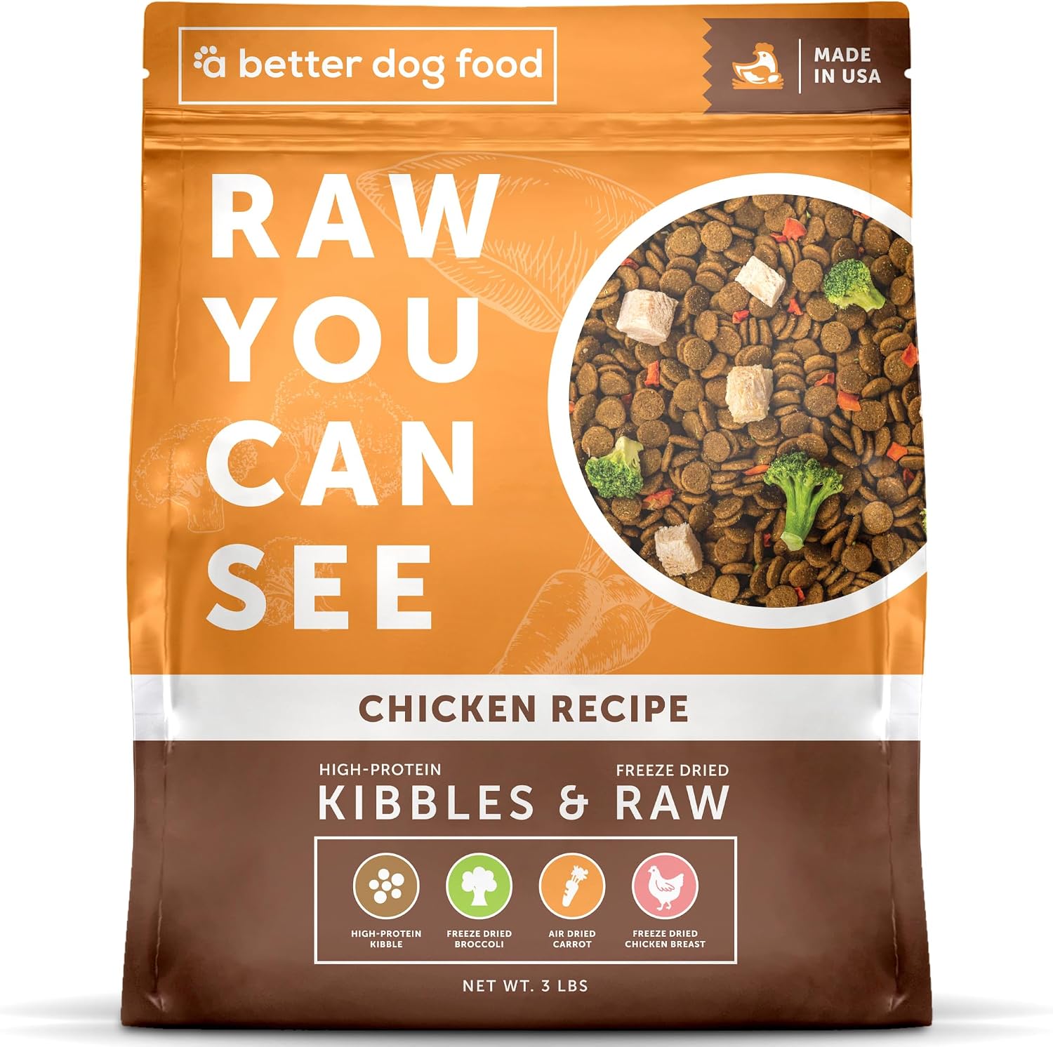 A Better Treat Food Dog Raw Chicken Breast
