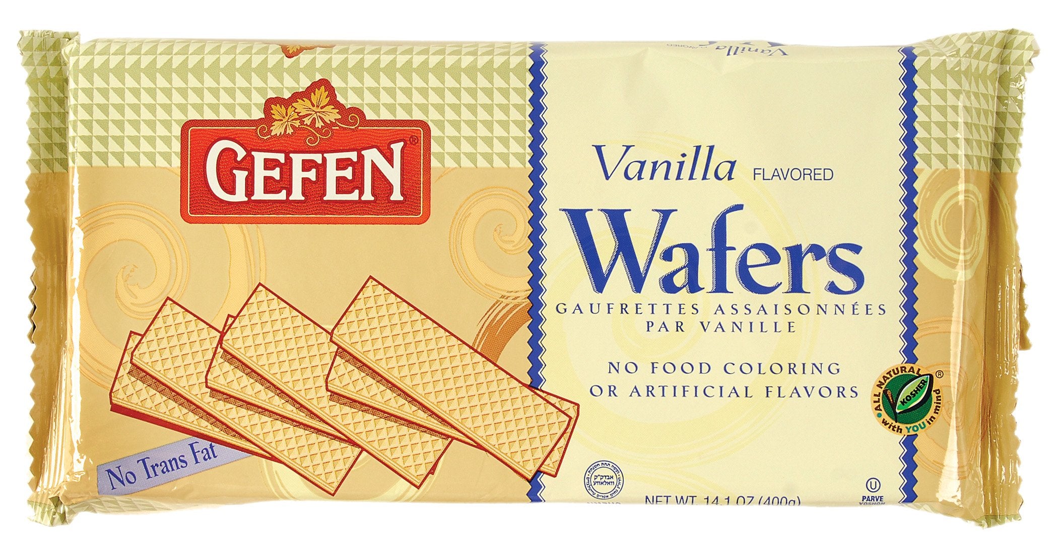 Gefen Vanilla Wafer Cookies Dessert Kosher