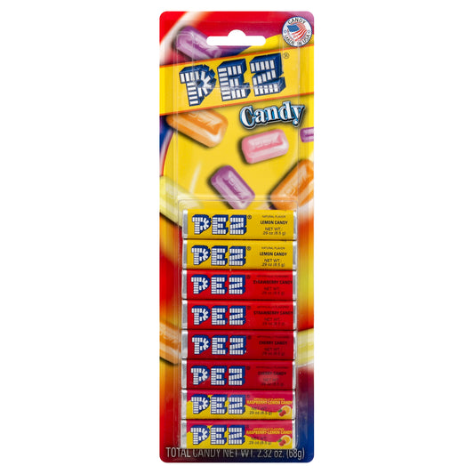 Pez Candy Refill Assorted Fruit 2.32 Oz (Pack Of 24)