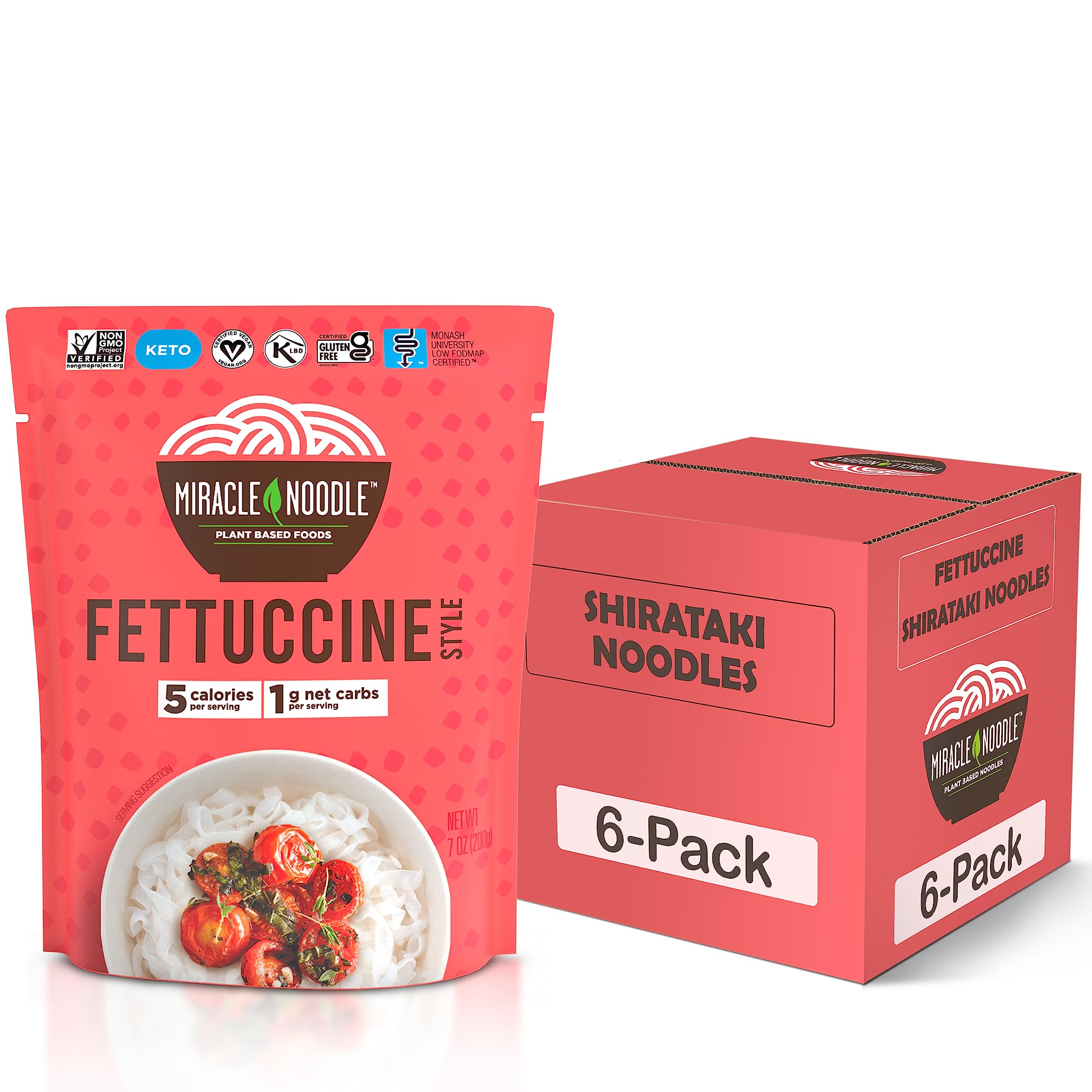 Miracle Noodle Organic Ready To Eat Fettuccine Noodle