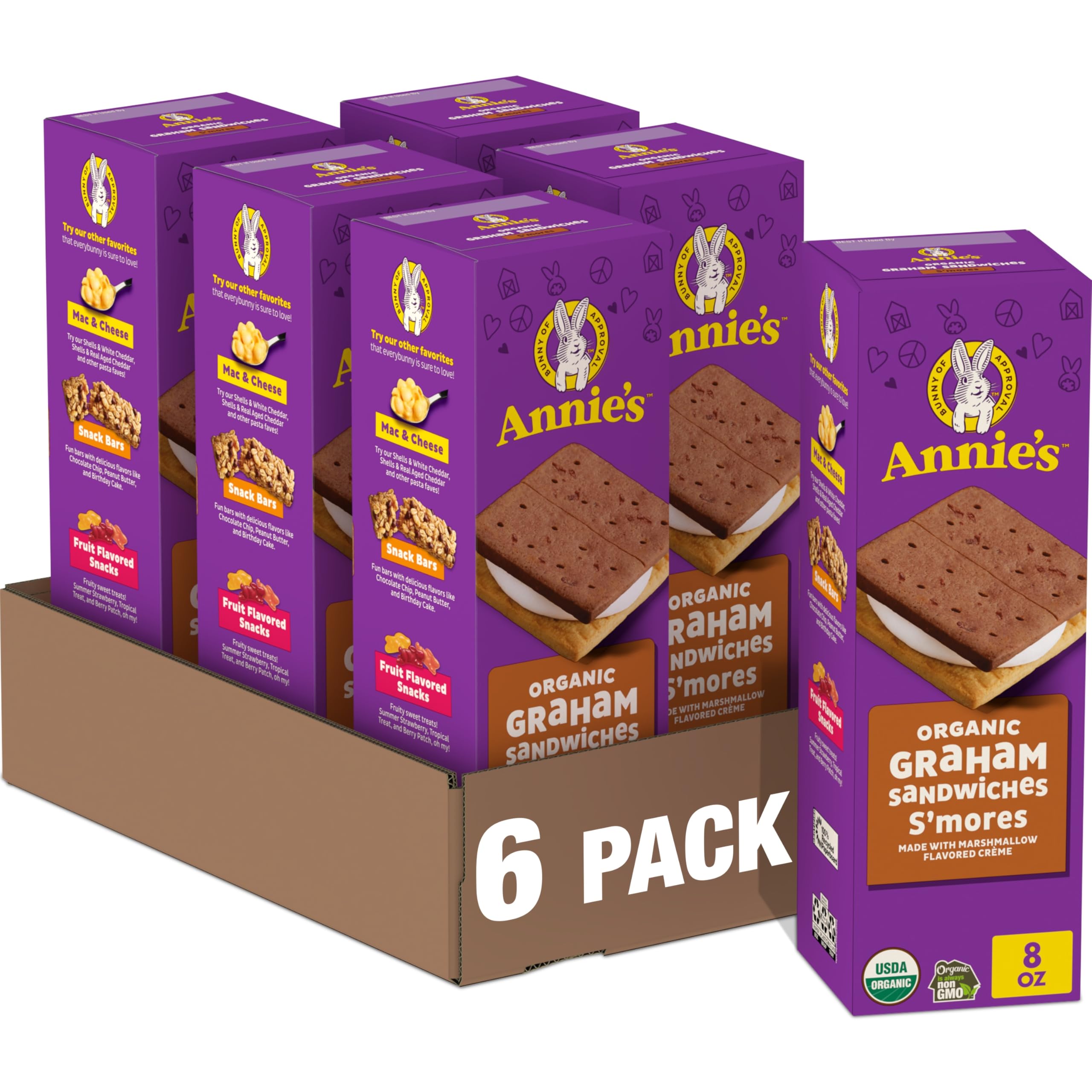 Annie's Homegrown Graham Cracker Sandwich Smores