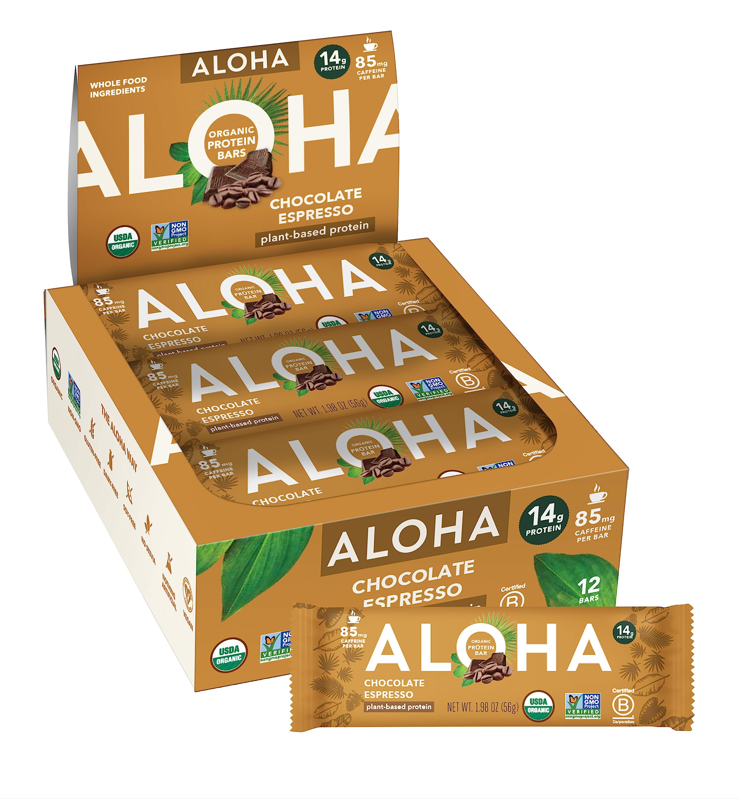 Aloha Bar Protein Chocolate Espresso